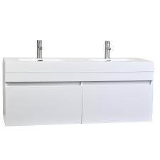 buy 57 inch modern double sink vanity