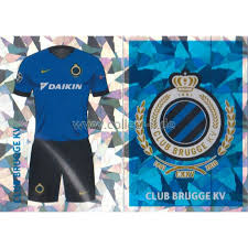 The club brugge kv logo colors with hex & rgb codes has 4 colors which are black (#000000), white (#ffffff), mustard yellow (#d9a500) and ocean boat blue (#0078bb). Cl1617 Sticker Bru01 02 Trikot Logo Club Brugge Kv 0 69