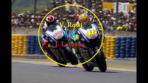 Valentino rossi of italy and petronas yamaha srt shows thumbs up after his best independent rider position at parc ferme during qualifying session at. Best Overtake Ever Valentino Rossi Vs Jorge Lorenzo Motogp Youtube