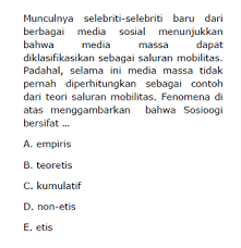 Panduan Belajar Soal Hots Sosiologi Zenius Blog