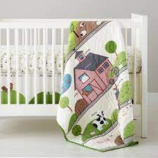 With no print or animals featured in the fabric, this is an excellent opportunity for the rest of the nursery to be decorated with whatever animals or farming elements that may. Farm Animal Crib Bedding Farm Animals Crib Bedding Animal Crib Bedding Baby Boy Nursery Themes