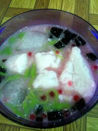 Wiron bagian dari kain panjang yang dilipat memanjang bersusun yang akan diletakkan di bagian terluar di depan pada saat kain panjang dikenakan wiru ( t.k. Es Jenang Dawet Komplit Es Batu Sirup Jenang Bubur Sumsum Dawet Cincau Biji Pacar Cina Tape Singkong Cincau Sirup Bakso