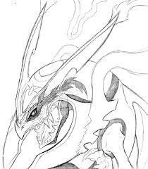Charizard is angry coloring page. Legendary Pokemon Coloring Pages Mega Rayquaza Ex