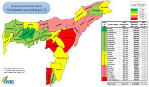 Each angle of view and every map style has its own advantage. Nrc Updation Assam On Twitter The Map Shows The Cumulative District Wise Report On Application Receipt Upto 4th August 2015 Http T Co W9tdaeyflt