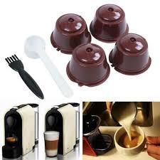 Check spelling or type a new query. Coffee Tea Espresso Makers 10x Refillable Reusable Coffee Capsule Pods Cups For Nescafe Dolce Gusto Machine Home Garden
