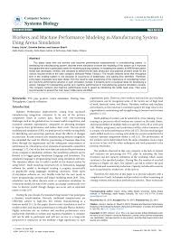 pdf workers and machine performance modeling in