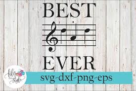 Best Dad Ever Music Lover Svg Cutting Files 227679 Svgs Design Bundles
