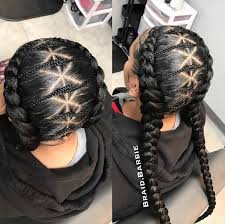 Who should wear corn rows? Creativity By Braid Barbie Https Blackhairinformation Com Hairstyle Gallery Creativity Br Feed In Braids Hairstyles Natural Hair Styles Braided Hairstyles