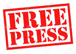 Welcome to free press journal newspaper ad booking portal. Free Press Rot Stempel Uber Einen Weissen Hintergrund Lizenzfreie Fotos Bilder Und Stock Fotografie Image 52338647