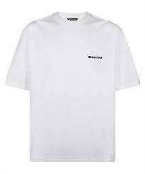 1,551 items on sale from c$221. Balenciaga 612966 Tjv87 Logo Medium Fit T Shirt White
