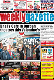 Choose the tabloid newspaper size ! Uzivatel Tabloid Newspapers Na Twitteru Read The Springfield Weekly Gazette 23 January 2020 Online Https T Co 3zk5mianuo Communitynews Weeklygazette Tabloidnewspapers Overport Morningside Musgrave Springfield Newlands Sherwood Durban