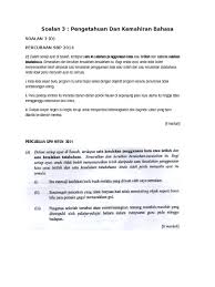 Latihan Tatabahasa