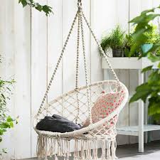 Sunnydaze decor extra large mayan hammock chair. Kingso Hammock Chair Macrame Swing Handmade Knitted Hanging Cotton Rope Chair For Indoor Outdoor Home Patio Deck Yard Garden Reading Leisure 325 Pounds Capacity Beige Buy Online In Bahamas At Bahamas Desertcart Com Productid