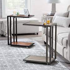 Provides a customized fit thanks to 6 different height and 3 angle settings. Upgrade From The Typical Tray Table To One With Wheels And A Cupholder It S Perfect For Enjoying A Meal While Watc Furniture Diy Furniture Bed Table On Wheels