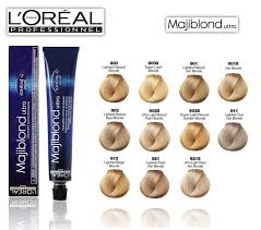 Loreal Professional Majirel Hair Color Chart Lajoshrich Com