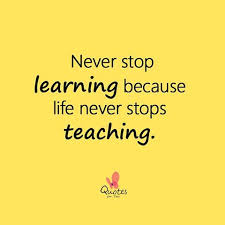 Provide the page number, either directly before or after the quote. Tip Of The Day Be Yourself Quotes Never Stop Learning Quotes