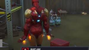 Epic introduced different skin style colours for battle pass skins in chapter 2. Fortnite Tony Stark Workshop Location Emote As Tony Stark In The Tony Stark Workshop Iron Man Style