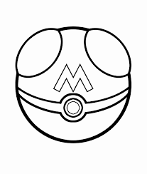 Pokemon Ball Coloring Page Fresh Pokemon Master Ball Coloring Pages