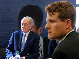 between the present, or past, and the future. Take your pick.