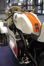 racing yamaha at retromobile paris ヴィンテージバイク バイク