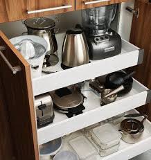 40 Appliance Storage Ideas For Smaller Kitchens Kitchen Cabinet Storage Kitchen Appliance Storage Diy Kitchen Storage