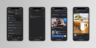 Usar o facebook dark mode em telefones android para alternar seu facebook para o dark mode não é mais um processo complicado. Gallery Facebook S Upcoming Dark Mode Design For Ios 9to5mac