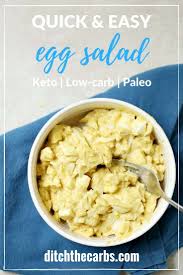 And why not eat eggs for dinner instead of breakfast? Low Carb Egg Salad The Perfect Paleo Grain Free And Keto Snack