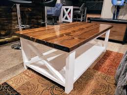 For about $50 in materials, this solid wood coffee table with it's x detailing could be yours. Rustic X Coffee Table Ana White