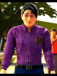 Michael Afton Walking with a Unique Flow