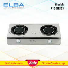 Maybe you would like to learn more about one of these? Elba 7150ss Ir Infrared Gas Cooker Stainless Steel Dapur Gas Infra Merah Add On Regulator Set Shopee Malaysia