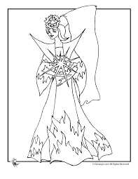 Children the world over has been bewitched by the magic… Fairy Princess Coloring Page 1 Woo Jr Kids Activities