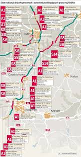 Często wyjeżdżamy też do kolizji, wypadków z udziałem autobusów. Kiedy Wreszcie Pojedziemy Autostrada A1 Z Gor Nad Morze Mapa Dziennik Lodzki