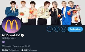 Check spelling or type a new query. Mcdonald S Turns Purple For Bts Collaboration Twitter Can T Keep Calm Gurgaon Nyoooz
