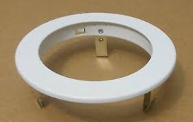 4 Inch Recessed Ceiling Can Light Trim Baffle Metal Ring White 688907915643 Ebay