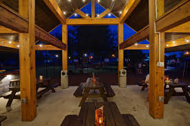 Neptune Beach Commercial Outdoor Lighting Makes Local Dog Park And Bar A Nighttime Hot Spot