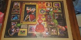 Ravensburger disney villainous puzzle queen of hearts. First Completed Puzzle Of The Year 1000pc Disney Villainous Credit To My Wife And Daughter Who Had The Past Two Days Off And Did This Without Me Imgur