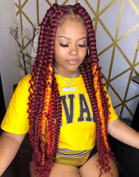 This incredible version of kid's box braid features big braids along with unbraided soft curly hair strands. 30 Trendy Box Braids Styles Stylists Recommend For 2021 Hair Adviser
