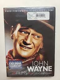 John Wayne , New DVD ( 25 Films Plus Documentary ) 4 Disc Set