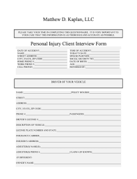 This form collects the information of clients with regard to their personal information as well as to the brief detail of their. 20 Printable Client Intake Form Law Firm Pdf Templates Fillable Samples In Pdf Word To Download Pdffiller