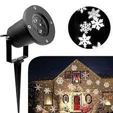 Koot Christmas Light Halloween Snowflake Decorations Outdoor Waterproof Led Outdoor Christmas Projector Decorating With Christmas Lights Waterproof Led Lights