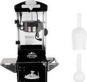 Popcorn Machine - Commercial Popcorn Maker on Wheels - Vintage Movie Theater Style Popper with Cart&8 Oz Kettle Makes Up to 30 Cups for Parties Events ...