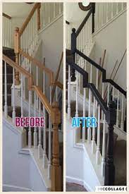 Rustoleum Cabinet Transformations On Banister Without Any Sanding Espresso Color Highly Re Rustoleum Cabinet Transformation Banisters Cabinet Transformations