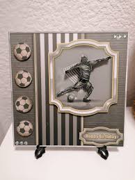 Download greeting card (pdf format) download greeting card (doc format) what's the difference? Jade S Handcrafted Cards Football Birthday Card 8 X 8 Inches Can Make Duplicates And Can Also Be Personalised For Free 2 Facebook
