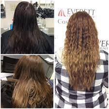 Before After Perm Using Quantum Waves And Spiral Wrapped With Orange Rods 2 4 16 Permed Hairstyles Really Long Hair Hair Styles