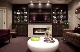 My favorite idea so far, and the one that i'll probably end up. Flat Screen Tv Decorating Ideas With Beige Coffee Tables