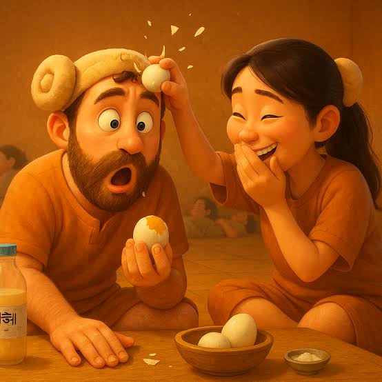 찜질방 국룰 조합, 식혜와 맥반석 계란