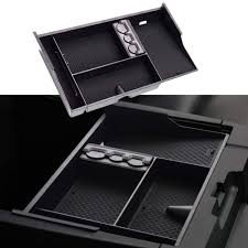 Home forums > tundra discussion > 3rd gen tundras (2014+) >. Gliving Toyota Tundra Accessories Center Console Organizer For Tundra Toyota Sequoia Sunglass Holder Insert Abs Armrest Box Secondary Storage Walmart Com Walmart Com