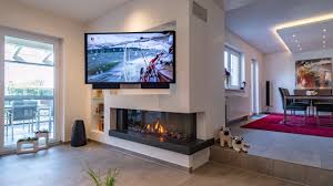 Was auch immer ihr aktuelles ziel darin besteht. Gaskamin Und Fernseher In Wand Fur Wohnzimmer U Esszimmer