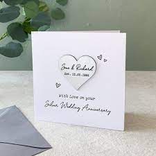 This site is full of great ideas for great gifts for a silver wedding anniversary couple. 25th Silver Wedding Anniversary Gifts Gettingpersonal Co Uk