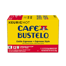 One of the most popular products is the keurig, a machine that's not only easy and efficient but also manages to produce a decent cup of. Cafe Bustelo Espresso Style K Cup Pods For Keurig K Cup Brewers Dark Roast Coffee 12 Count Walmart Com Walmart Com